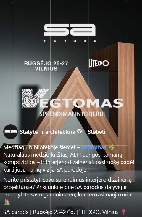 Kviečiame į parodą „Supernamai / SA.LT“